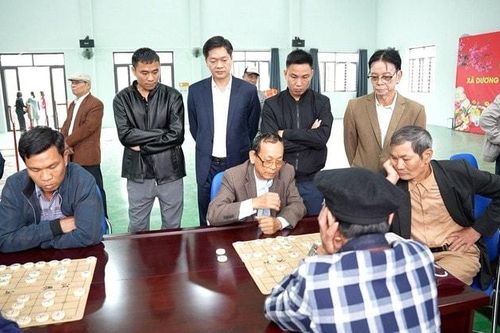 Khởi tranh Giải cờ tướng xã Dương Hòa mừng Xuân Bính Ngọ 2026