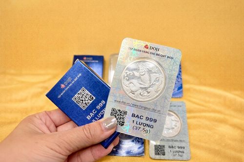 Thêm đại gia 'nhảy' vào thị trường bạc miếng