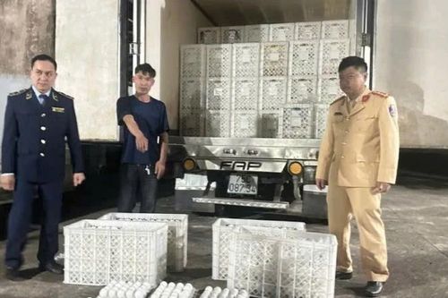 Quảng Ninh: Bắt vụ vận chuyển gần 30 nghìn quả trứng vịt lộn không rõ nguồn gốc