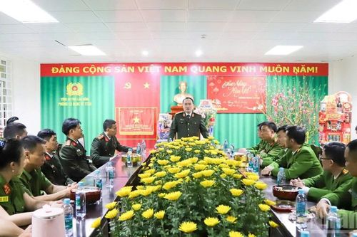 An ninh trật tự tại Lâm Đồng được giữ vững dịp Tết Nguyên đán