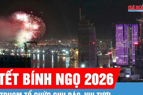 TPHCM tổ chức Tết Bính Ngọ 2026 chu đáo, người dân vui xuân trọn vẹn