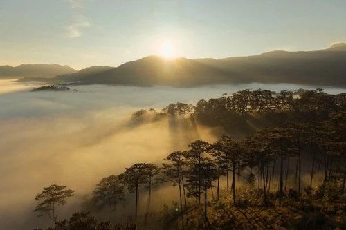 Về K'Long K'Lanh săn mây 'long lanh' trên cung đường hoa và biển