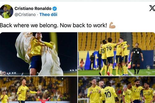 Ronaldo lên tiếng sau 'nổi loạn' tại Ả Rập Xê-út