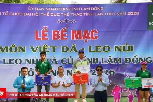 Gần 400 VĐV tham gia Giải Việt dã - leo núi Tà Cú tỉnh Lâm Đồng mở rộng 2026