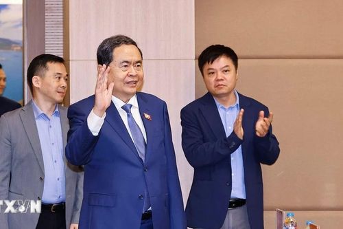 Chủ tịch Quốc hội Trần Thanh Mẫn thăm, chúc Tết Kiểm toán Nhà nước