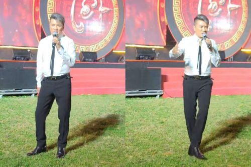 Đàm Vĩnh Hưng đi hát hội chợ Tết, khung cảnh gây bất ngờ