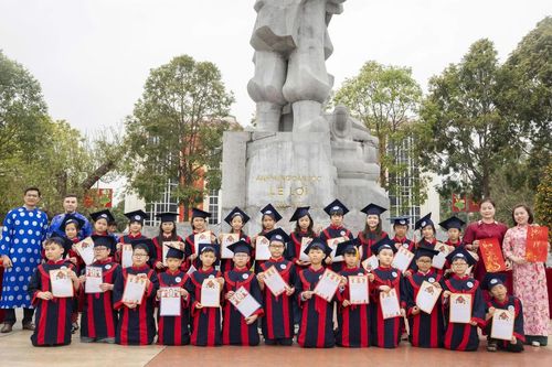 Nobel School tổ chức lễ khai bút đầu xuân