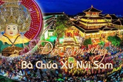 Đầu năm đi viếng Bà Chúa Xứ núi Sam