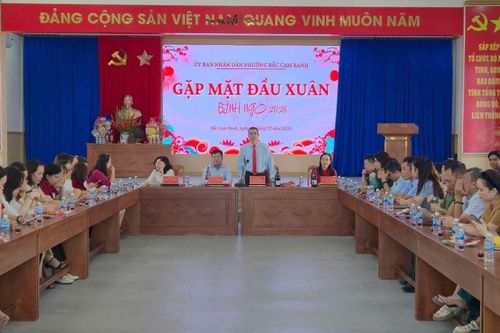 Phường Bắc Cam Ranh gặp mặt đầu xuân và phát động thi đua thực hiện nhiệm vụ năm 2026
