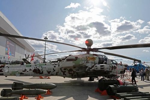 Nga trang bị tên lửa siêu âm Khrizantema-M cho trực thăng tấn công Mi-28