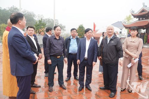 Kiểm tra công tác chuẩn bị Lễ hội 'Vạn Xuân khai quốc'