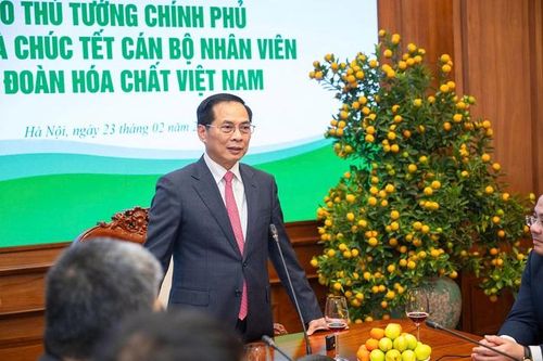 Phó Thủ tướng Chính phủ Bùi Thanh Sơn chúc Tết CBNV Tập đoàn Hóa chất Việt Nam