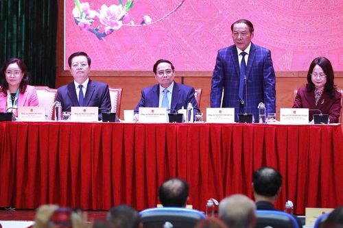 Thủ tướng Phạm Minh Chính thăm, chúc Tết xuân Bính Ngọ và làm việc với Bộ Văn hóa – Thể thao và Du lịch