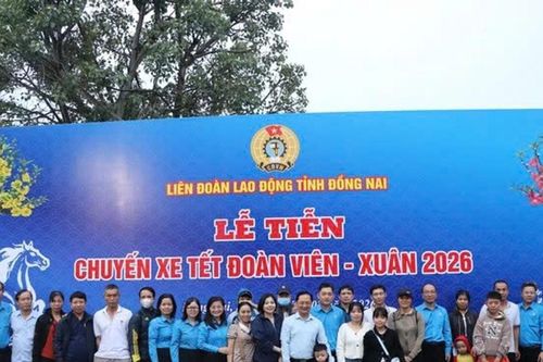 Đồng Nai: Chủ động hỗ trợ vé xe cho công nhân trở lại, ổn định nguồn nhân lực sau Tết