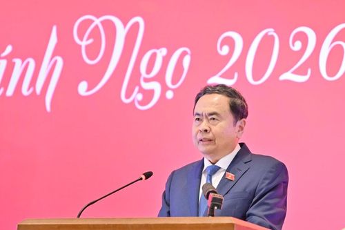 Chủ tịch Quốc hội Trần Thanh Mẫn gặp mặt đại biểu Quốc hội chuyên trách ở Trung ương
