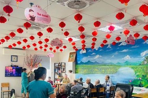 Mùa Xuân ở viện dưỡng lão