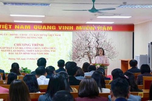 Phường Dương Nội: Bắt tay ngay vào công việc sau kỳ nghỉ Tết