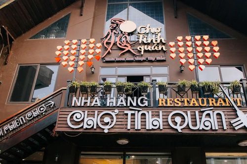 Chợ tình quán 63D Fansipan - Không gian ẩm thực đậm sắc xuân Tây Bắc