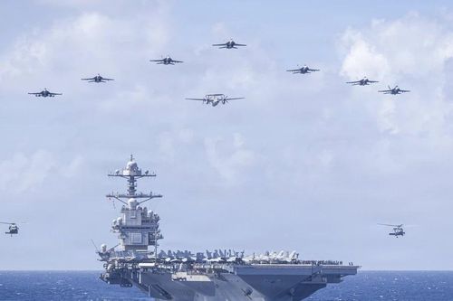 Siêu tàu sân bay USS Gerald R. Ford vào Địa Trung Hải giữa căng thẳng Mỹ-Iran tăng cao
