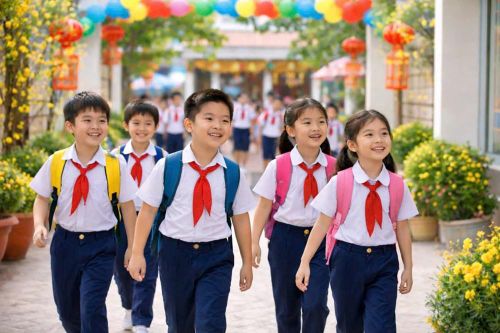 Trường học trên cả nước khẩn trương ổn định 'thời khóa biểu sau Tết'