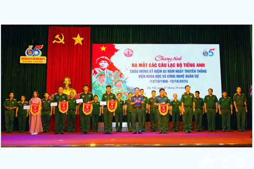 Ngoại ngữ - 'chìa khóa' hội nhập của đội ngũ cán bộ khoa học, công nghệ quân sự