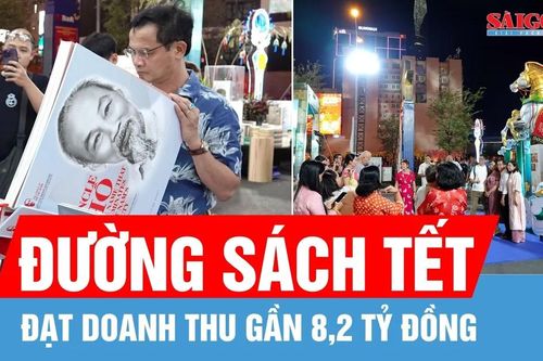 Lễ hội Đường sách Tết Bính Ngọ 2026 đạt doanh thu gần 8,2 tỷ đồng