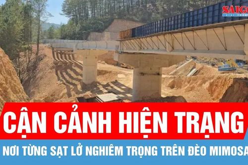 Điểm sạt lở nghiêm trọng trên đèo Mimosa bây giờ ra sao?