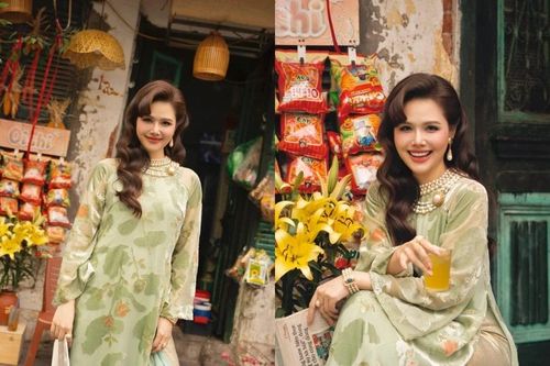Phanh Lee khoe nhan sắc dịu dàng, khí chất quý cô Hà thành