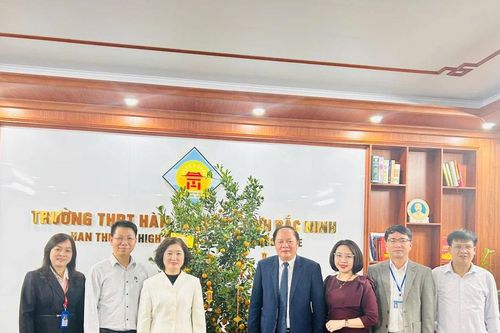 Giám đốc Sở GD&ĐT Bắc Ninh kiểm tra công tác dạy và học sau Tết