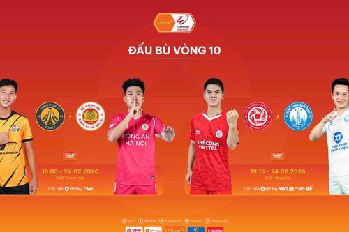 Điểm tin thể thao 24/2: CLB CAHN và Thể Công Viettel kỳ vọng khai xuân thắng lợi, Champions League đêm nay hứa hẹn lại có bất ngờ