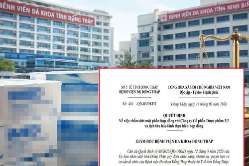 Hai bệnh viện chấm dứt hợp đồng với Công ty Cổ phần Dược phẩm 3/2