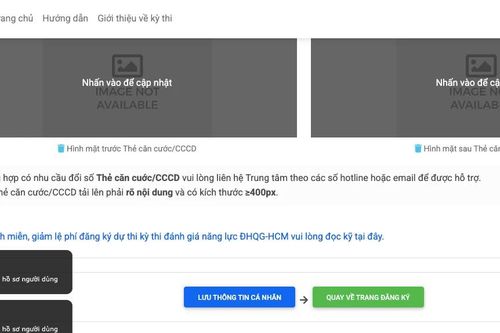 Cổng thi Đánh giá năng lực ĐH Quốc gia TPHCM quá tải, thí sinh không thể đăng nhập
