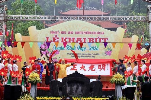 Khơi nguồn hiếu học từ Đền thờ Vạn thế sư biểu Chu Văn An