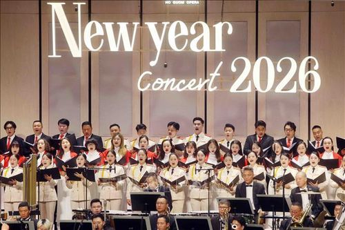 Chương trình hòa nhạc 'New Year Concert 2026' chào Xuân Bính Ngọ