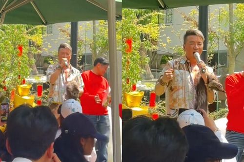 Đàm Vĩnh Hưng hát quán cà phê, được khán giả tặng món đồ 'gây sốc'