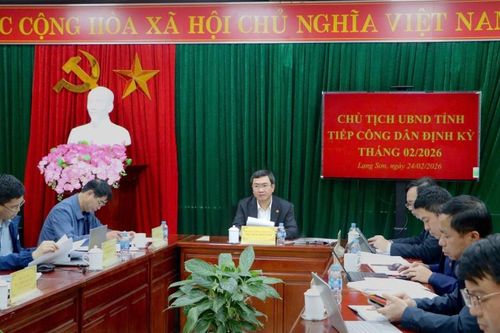 Chủ tịch UBND tỉnh tiếp công dân định kỳ tháng 2/2026