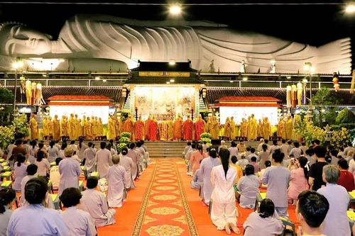 Chùa Hội Khánh (P.Thủ Dầu Một) khai đàn Pháp hội Dược Sư xuân Bính Ngọ