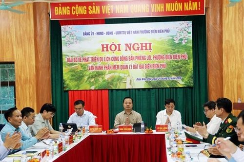 Thúc đẩy phát triển du lịch cộng đồng bản Phiêng Lơi, phường Điện Biên Phủ