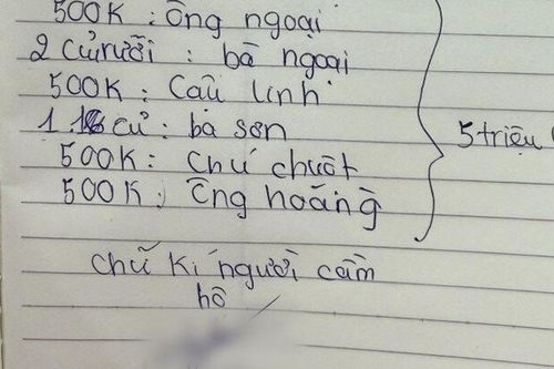 Mẹ Việt khóc mếu khi con 12 tuổi gửi tiền lì xì mua vàng, chỉ gần 6 triệu nhưng bắt mẹ phải ký tên
