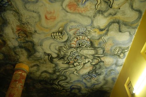 Quốc tự gắn với vị vua thứ 3 triều Nguyễn, có bức tranh rồng lớn nhất Việt Nam