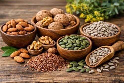 5 loại hạt giàu vi chất giúp giảm rụng tóc, hỗ trợ mọc tóc tự nhiên