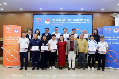 Bế mạc Hội thảo Cấp phép CLB bóng đá nữ năm 2026