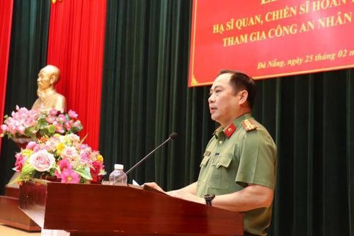 Tổ chức trang trọng Lễ xuất ngũ 492 hạ sĩ quan, chiến sĩ nghĩa vụ CAND năm 2026