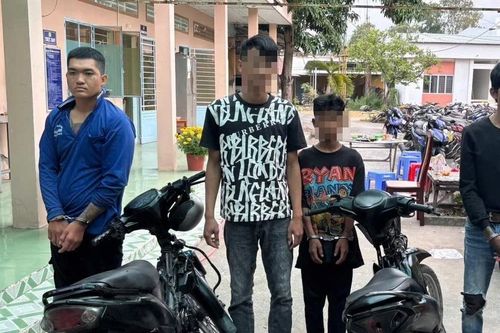 Triệt xóa ổ nhóm cướp giật tài sản ở An Giang