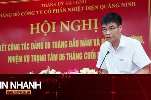 TIN NHANH: Phó Tổng giám đốc Công ty CP Nhiệt điện Quảng Ninh bị khởi tố, tạm giam về tội danh gì?
