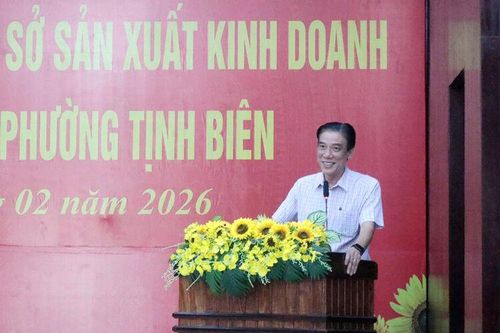 UBND phường Tịnh Biên đối thoại với doanh nghiệp, cơ sở sản xuất, kinh doanh và hợp tác xã