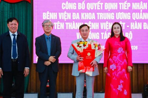 Bệnh viện Đa khoa Trung ương Quảng Nam được đổi tên thành Bệnh viện Việt - Hàn Đà Nẵng