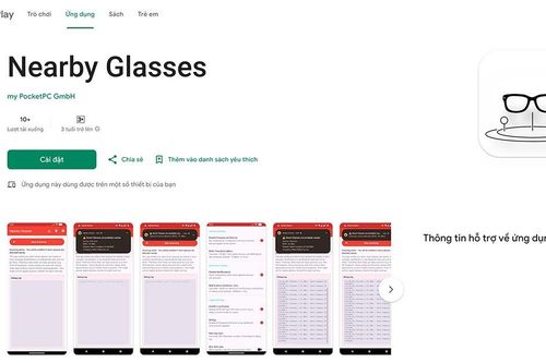 Nearby Glasses: Ứng dụng Android cảnh báo người dùng khi có kính thông minh ở gần