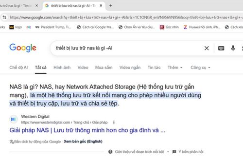 Mẹo ẩn bản tóm tắt AI khỏi kết quả tìm kiếm Google chỉ bằng một thủ thuật bàn phím đơn giản