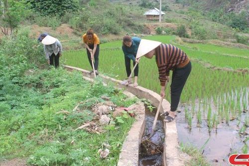 Sốp Cộp làm thủy lợi gieo cấy vụ xuân sớm